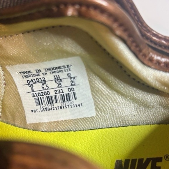 Nike Air Rift Premium Brown Sneakers Y2K Vintage 2000s (2004) US 8 New With Box - Picture 9 of 9